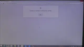 How to fix Proxy Server Errors