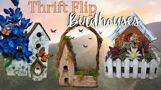 Thrift Flip | Birdhouse Makeovers | Birdhouse Decor Ideas