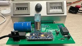 Lars Berg Capri nybygd Arduino basert styrekort test
