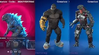 Godzilla x Kong x Fortnite