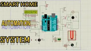How to make smart home automation system on proteus