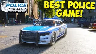 NEW POLICE SIMULATOR PATROL OFFICERS | FIRST LOOK POLICE SIM GAMEPLAY