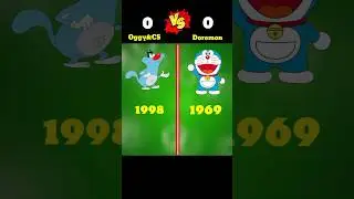 Oggy and the cockroaches V/S Doremon ❓ Full Compersion #virel #shorts #doremon