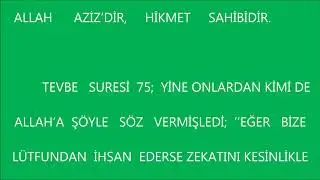 ZEKAT, SADAK KİM VERİR  KİME  VERİLİR