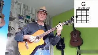 Little trip to heaven Tom Waits fingerstyle guitar cover with chords