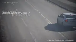 В Днепре на Победе автомобиль Skoda столкнулся с BMW