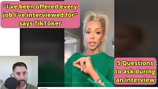 I've been offered every job I've interviewed for, says TikToker