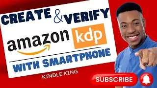 How to Create Amazon KDP Account, Solve OTP issue & Remove Tax (SMARTPHONE)