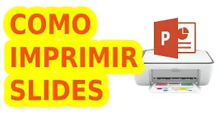 como imprimir slides com anotações