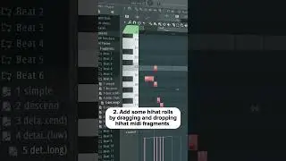 Pyrex beat in one minute using SYFER Midi Fragments 🧪 