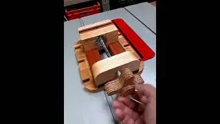 DIY drill press vice