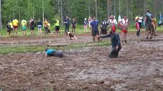 Олимпийские игры на болоте.  Семиозерье 2017 – 24. Футбол на болоте.