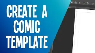 How to make a comic book template and basic panel in Clip Studio Paint