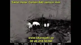 Galten thermal riflescope 640x512