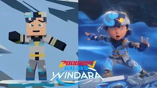 Boboiboy Beliung! 🌪️ Galaxy Windara 06 (Minecraft Animation)