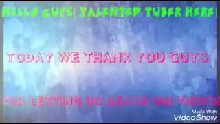 Thank You guys! 500 views milestone.