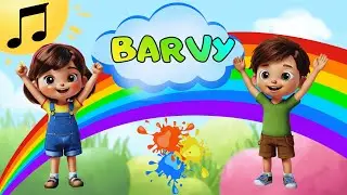 Jája učí barvy 🎨 | Veselá písnička pro děti a batolata