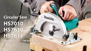 Makita HS7010/ HS7610/ HS7611 Circular Saw