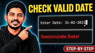 How to input & validate Date in C ? | Date Validation in C | Pritesh Patel [in Hindi]