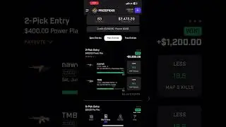 PrizePicks: CSGO Big Win💰