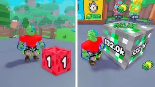 FUSIONO BLOQUES DE MINECRAFT (Roblox Merge Simulator)