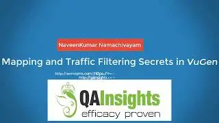 Learn LoadRunner Series - #5 - Mapping and Traffic Filtering Secrets