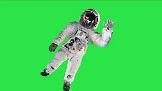 Astronaut Green Screen | 101 tags