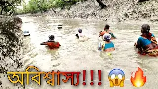 Amazing Fishing by Village Women || সুন্দরবন।Adventure in Sundarban || JIBON O JIBIKA||