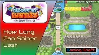 Bloons TD Battles - Sniper Only Challenge :O
