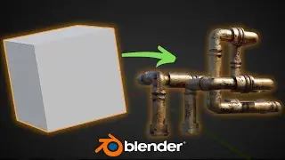 Create Pipes in Blender in 1 Minute!