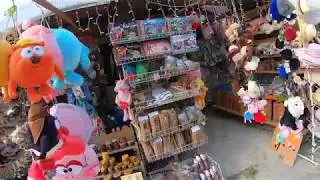 Поездка из Днепра в западную часть Украины часть 8 Рынок сувениров  Поляниця