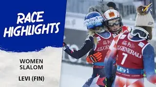 Highlights Women Slalom (2) Levi 2023 | Audi FIS Alpine World Cup 23-24