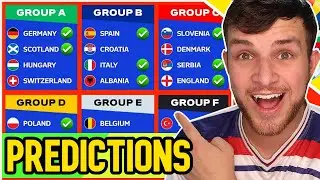 MY EURO 2024 PREDICTIONS