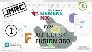 NX to Fusion 360 | Importing the files 01