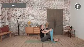 15 MIN- STRETCHING CHALLENGE - PILATES BAND