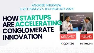 How startups provide transformation velocity to Hitachi - Interview at Viva Technology [subtitled]