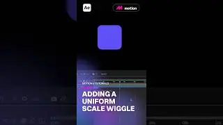 Here's How to Add a Uniform Scale Wiggle in After Effects!  