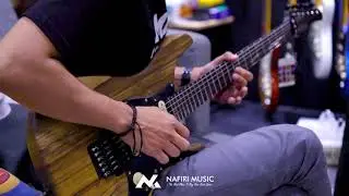 Schecter Sun Valley Super Shredder Exotic FR - Natural Black Limba : Nafiri Music Kelapa Gading