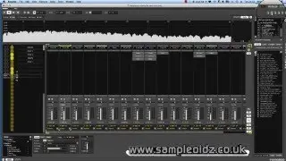 MAKE MUSIC ONLINE ( SYNC UP AUDIO SAMPLES AND DRUMS BEATS PROPERLY )
