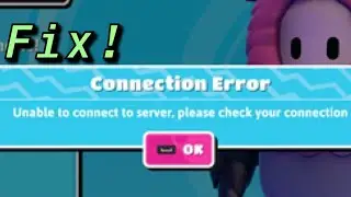 Fall Guys Connection Error 