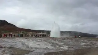 Icelandic Geysers: Iceland (Strokkur geyser) Summer 2016