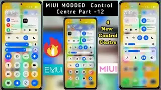 Install EMUI(honor)Control Centre On MIUI😍Control Centre link add।Miui modded control centere-12