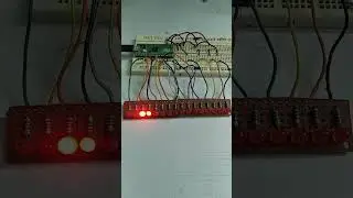 Walking L.E.D effect using RPi pico