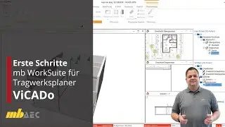 Getting Started, mb WorkSuite for Structural Engineers - ViCADo.ing (Part 3) - CAD Structural Eng...