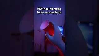 Quando você já tá em outro planeta e vai pegar outro copo de bebida #pov #datamoshing #humor