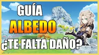 GUÍA ALBEDO MEJORES BUILDS ARMAS Y ARTEFACTOS | GENSHIN IMPACT