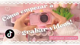 ₊˚⊹♡ How I prepare my TikTok videos from scratch ✨ Ideas, script, recording and editing - Maono P...