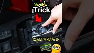 Secret trick to find out why your window won't go up or down. Do this
