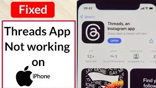 How to Fix Threads App not working on iPhone | NEW Instagram App Threads not working iPhone 14