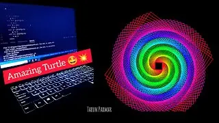 Amazing Python Turtle Code | Python Turtle Full Tutorial | Python Turtle Animation
